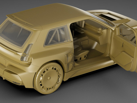 Renault 5 Turbo 3E 2027 Model 3D