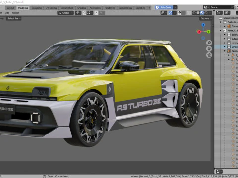 Renault 5 Turbo 3E 2027 Modello 3D