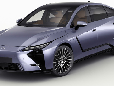 Lexus ES 2026 hybrid and electric Modello 3D