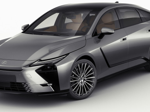 Lexus ES 2026 hybrid and electric Modello 3D