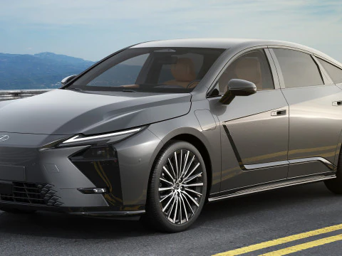 Lexus ES 2026 h&iacute;brido e el&eacute;trico Modelo 3D