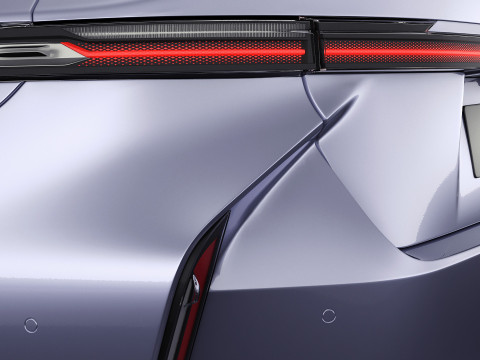 Lexus ES 2026 hybrid and electric Modello 3D