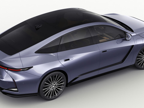 Lexus ES 2026 hybrid and electric Modello 3D
