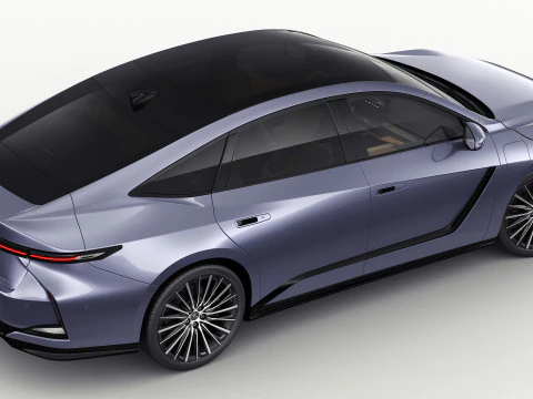 Lexus ES 2026 h&iacute;brido e el&eacute;trico Modelo 3D