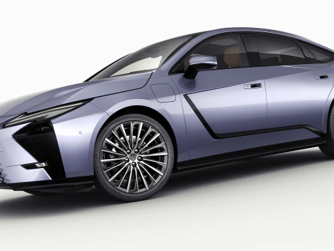 Lexus ES 2026 h&iacute;brido e el&eacute;trico Modelo 3D