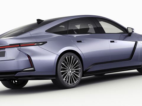 Lexus ES 2026 hybrid and electric Modello 3D