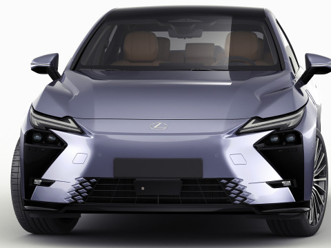 Lexus ES 2026 hybrid and electric Modello 3D