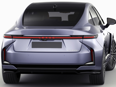 Lexus ES 2026 hybrid and electric Modello 3D