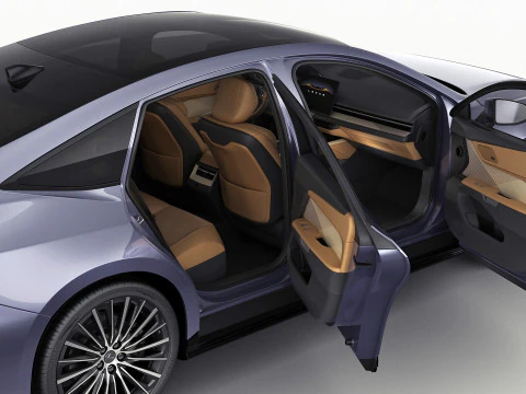 Lexus ES 2026 h&iacute;brido e el&eacute;trico Modelo 3D