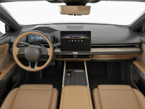 Lexus ES 2026 hybrid and electric Modello 3D