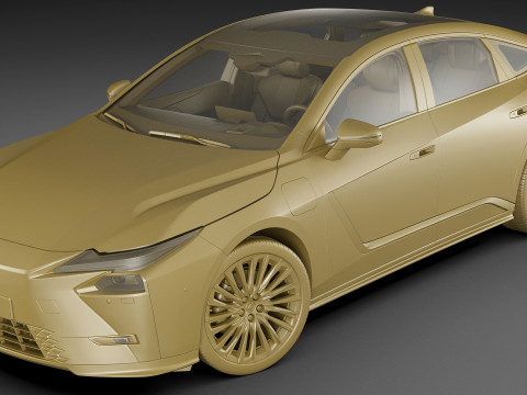 Lexus ES 2026 hybrid and electric Modello 3D