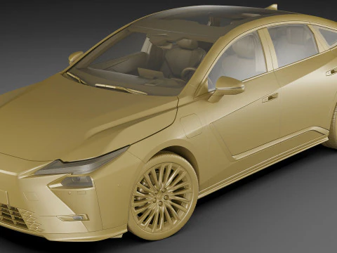 Lexus ES 2026 h&iacute;brido e el&eacute;trico Modelo 3D