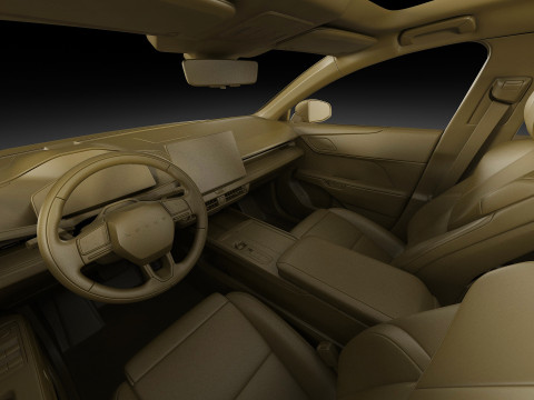Lexus ES 2026 hybrid and electric Modello 3D