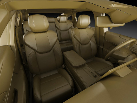 Lexus ES 2026 hybrid and electric Modello 3D