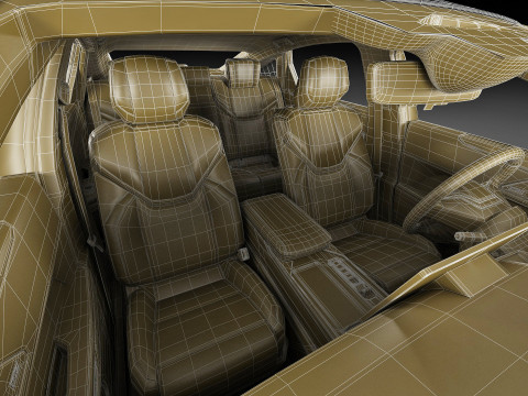 Lexus ES 2026 hybrid and electric Modello 3D