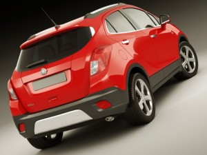 opel vauxhall mokka 3D-Modell