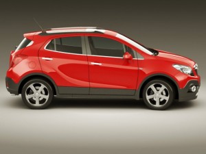 opel vauxhall mokka 3D-Modell