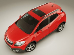 opel vauxhall mokka 3D-Modell