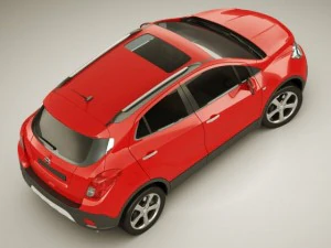 opel vauxhall mokka 3D Model