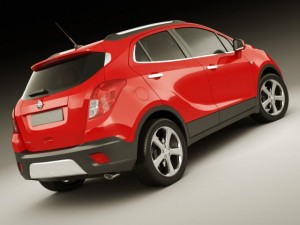 opel vauxhall mokka 3D-Modell