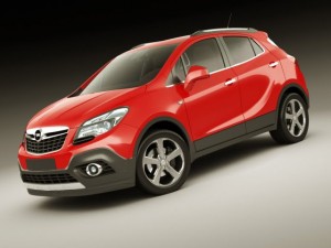 opel vauxhall mokka 3D-Modell