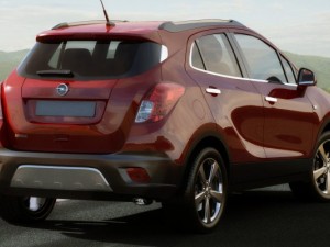 opel vauxhall mokka 3D-Modell