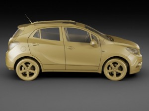 opel vauxhall mokka 3D-Modell