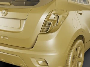 opel vauxhall mokka 3D Model