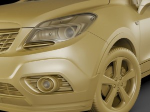 opel vauxhall mokka 3D-Modell