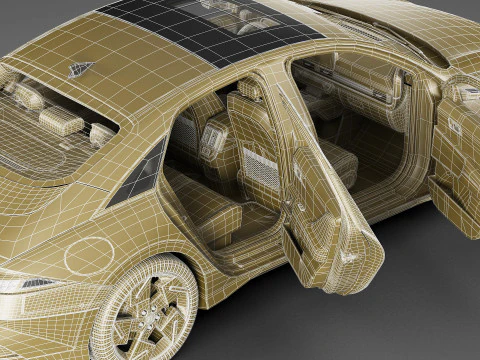 Hyundai Ioniq 6 2026 3D Model