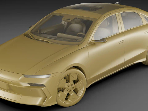 Hyundai Ioniq 6 2026 3D Model