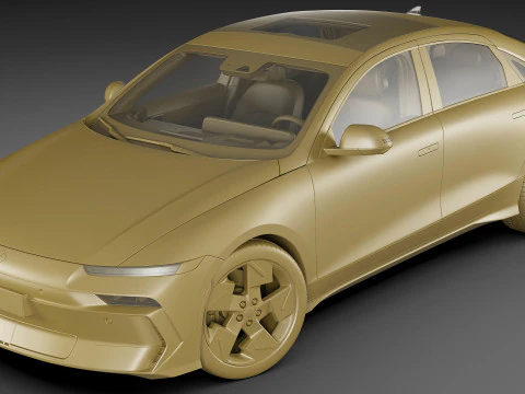 Hyundai Ioniq 6 2026 3D Model