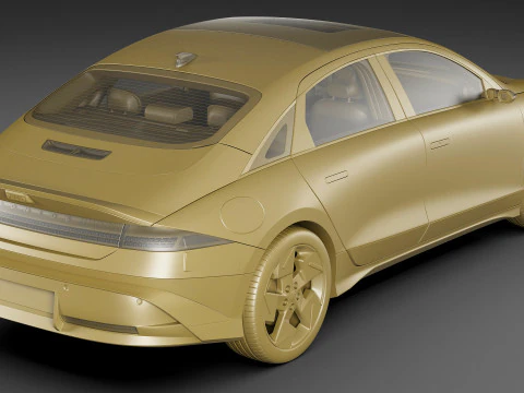 Hyundai Ioniq 6 2026 3D Model
