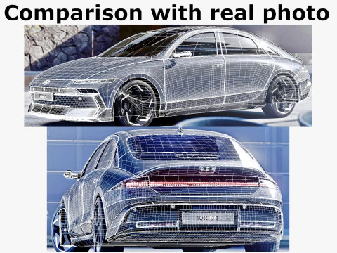 Hyundai Ioniq 6 2026 3D Model