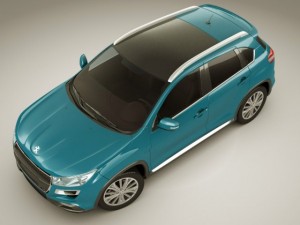 peugeot 4008 Modèle 3D