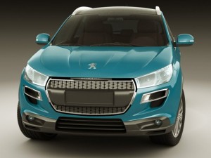 peugeot 4008 Modèle 3D