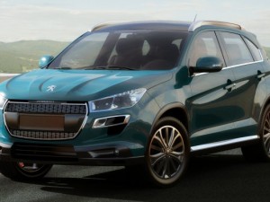 peugeot 4008 Modèle 3D