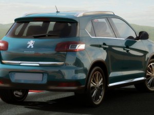 peugeot 4008 Modèle 3D