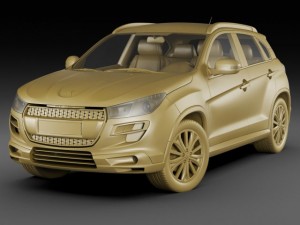 peugeot 4008 Modèle 3D