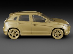peugeot 4008 Modèle 3D