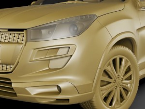 peugeot 4008 Modèle 3D