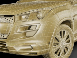 peugeot 4008 Modèle 3D