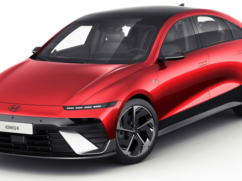 3D Hyundai Ioniq 6 N-line 2026 3D-Modell