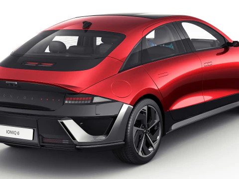 3D Hyundai Ioniq 6 N-line 2026 3D Model