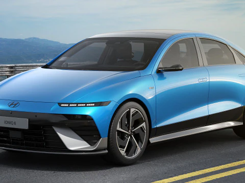3D Hyundai Ioniq 6 N-line 2026 3D Model