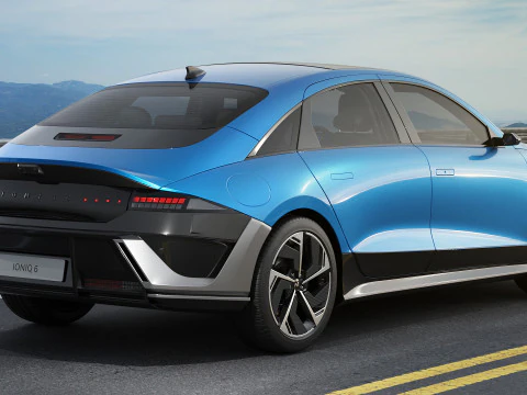 3D Hyundai Ioniq 6 N-line 2026 3D Model