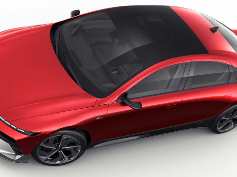 3D Hyundai Ioniq 6 N-line 2026 3D Model
