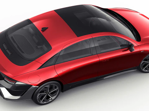 3D Hyundai Ioniq 6 N-line 2026 3D Model