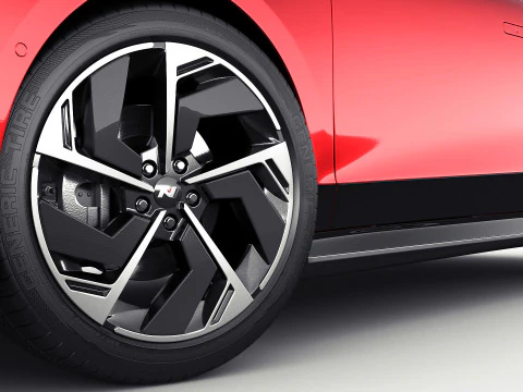 3D Hyundai Ioniq 6 N-line 2026 3D Model