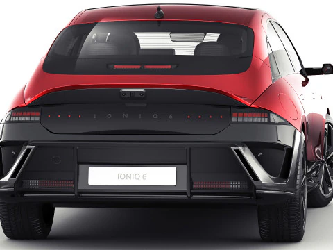 3D Hyundai Ioniq 6 N-line 2026 3D Model